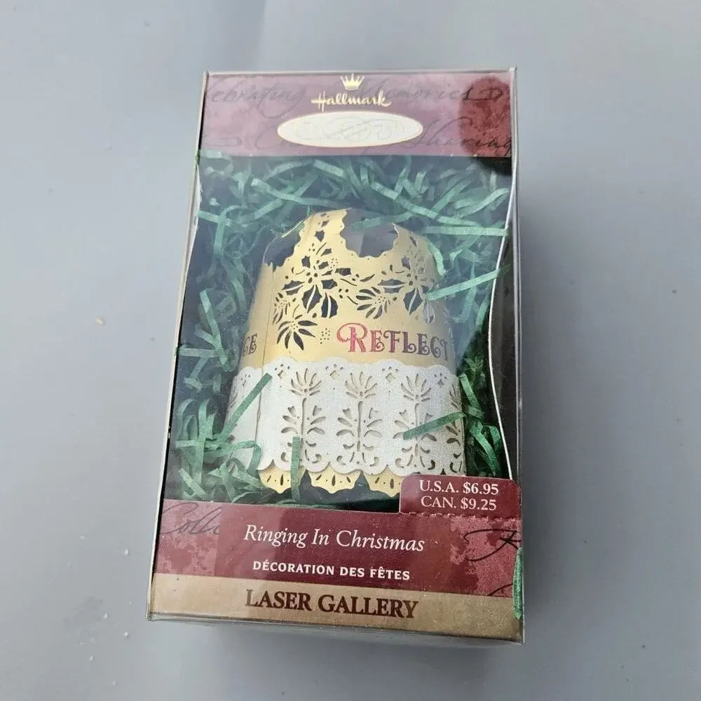 Hallmark Keepsake 1999 Laser Gallery Ringing In Christmas Ornament
